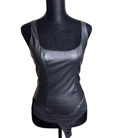 Free People Womens She's A Vegan Bodysuit Size SP - Picture 1 of 10